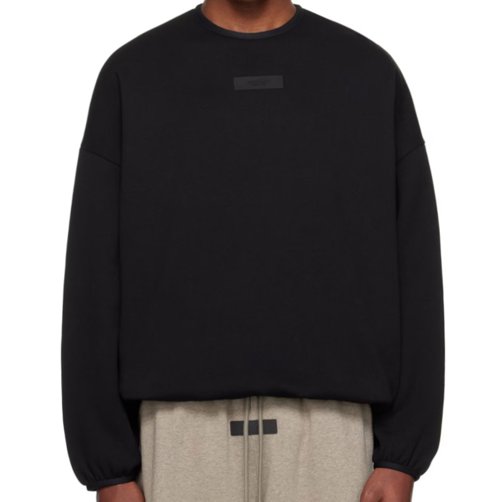 Fear of God Essentials Black Crewneck